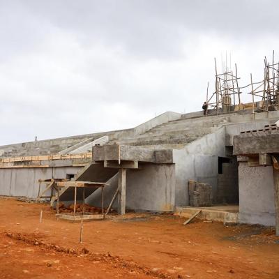 Construction  du  stade  manara-penitra, Brickaville