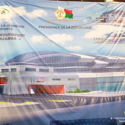 Un nouveau gymnase omnisport pour les jeunes, Mahajanga