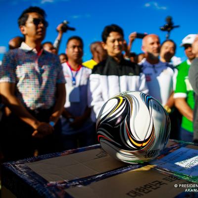 CAN 2019 : le Président Andry Rajoelina soutient l’équipe nationale